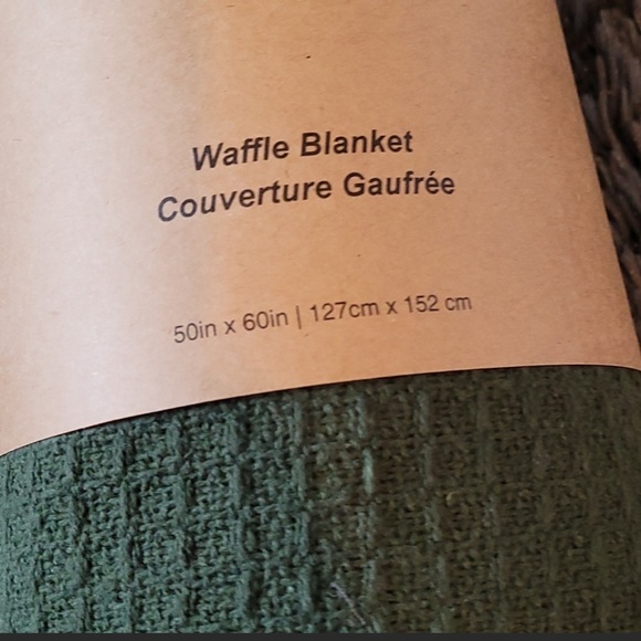 Arhaus Waffle Blanket - Picture 2 of 5